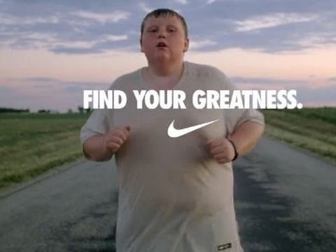 Nike 'Greatness' Ad Exploiting Fat 