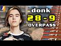 [POV PEEK] donk (28-9) | Overpass | Faceit Ranked | Feb 10, 2026