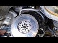 Nissan navara double mass flywheel problem