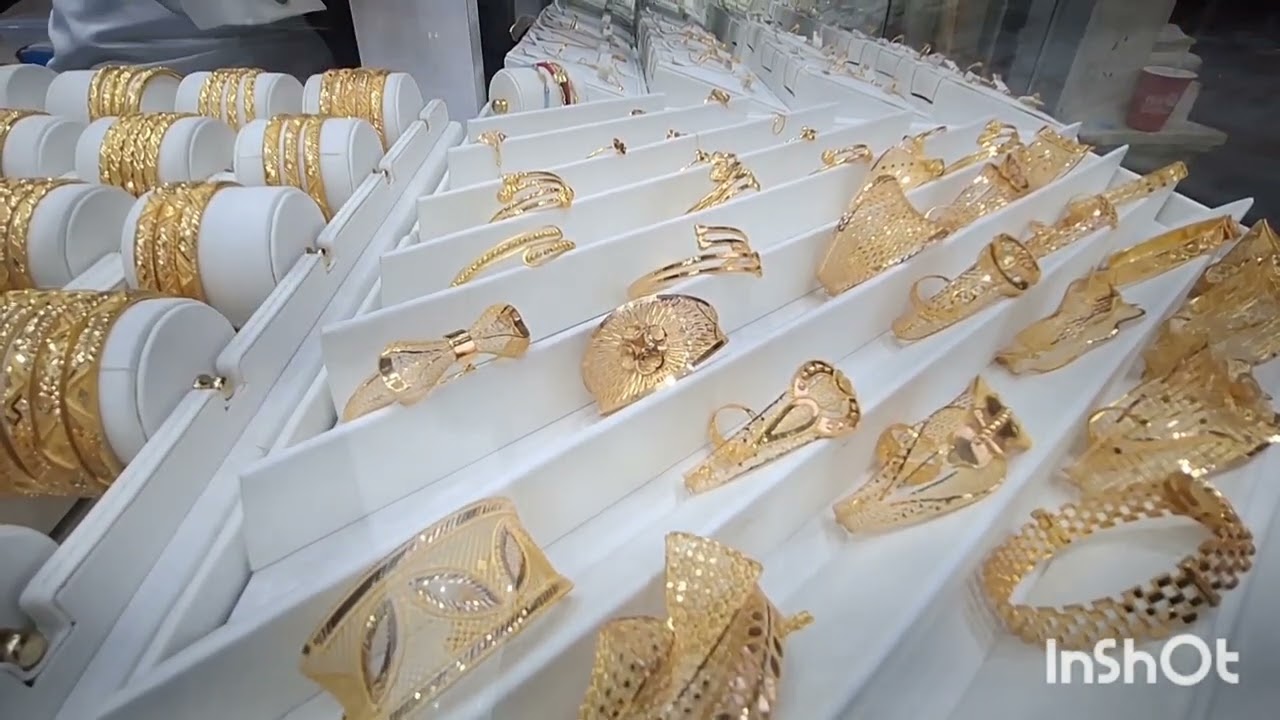 محلات الذهب جد رائعة بشارع إبراهيم الخليل سوق المنشية مع دكر الاسعار🤲🤲