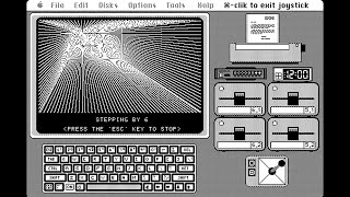 Apple Macintosh - ][ in a Mac - Apple II emulator for B&W Mac