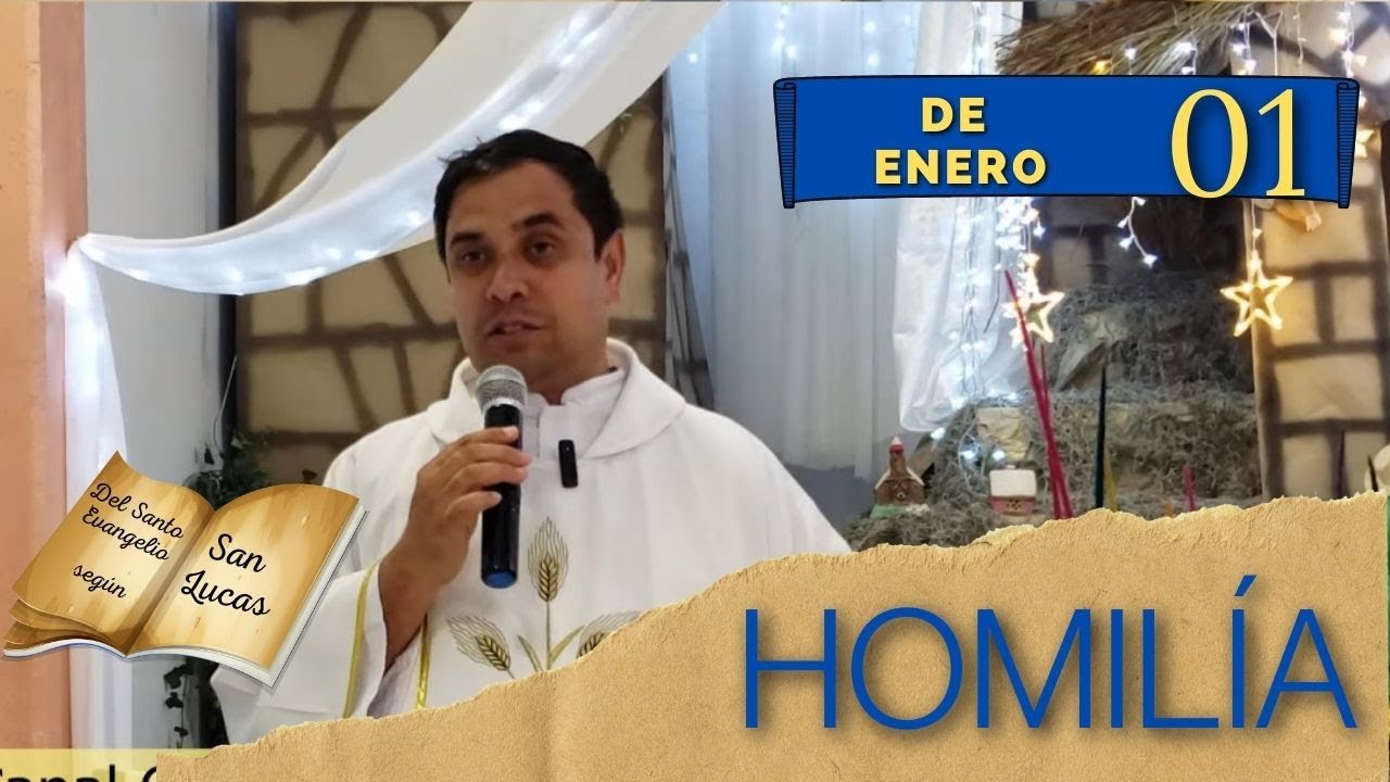 ▷ ✝️ EVANGELIO DE HOY domingo 01 de enero del 2023 - Padre Arturo Cornejo 🙏