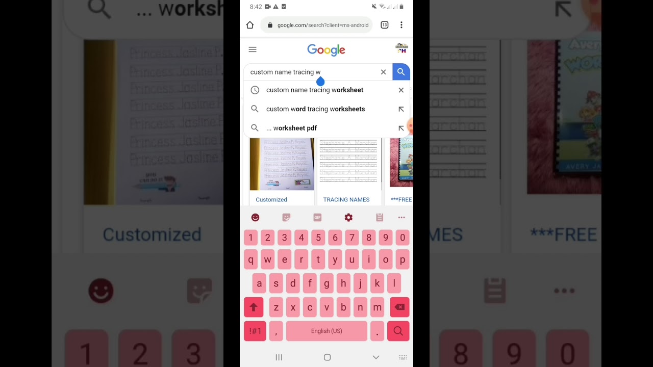 Tutorial on how to make name tracing - YouTube