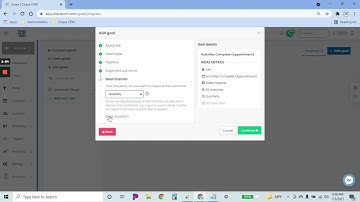 Clique CRM - Reporting/Goals Tutorial
