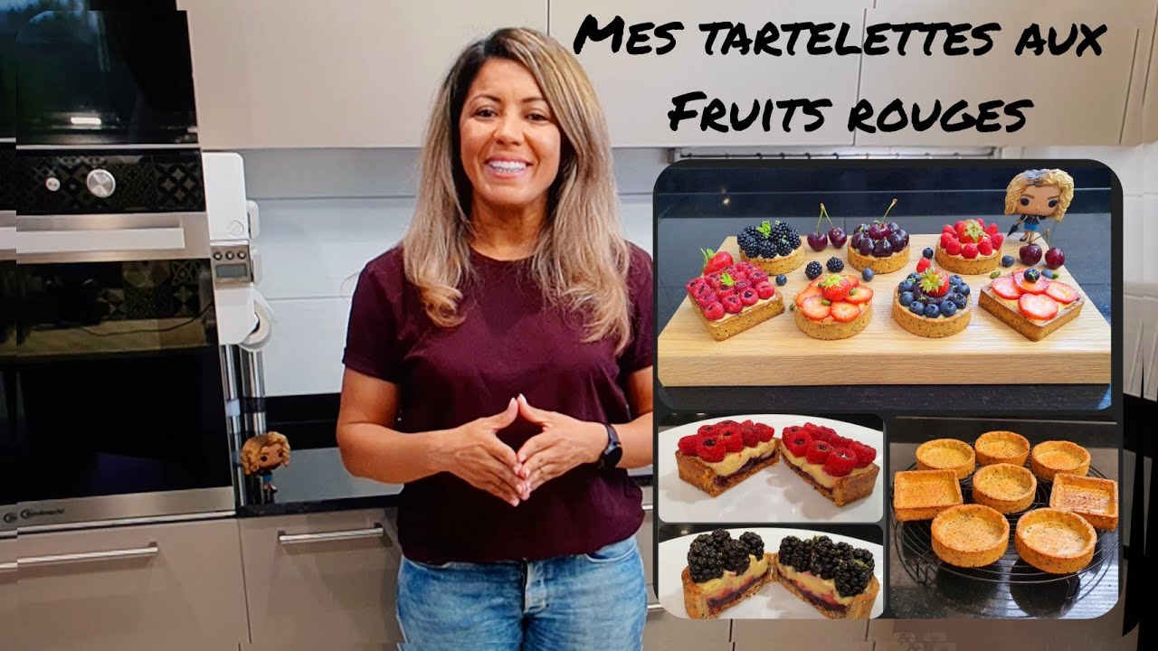 Mes tartelettes aux fruits rouges avec une pâte sablée aux céréales