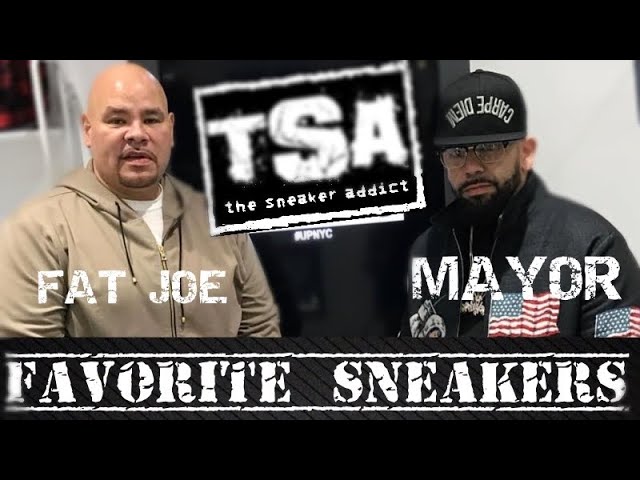Fat Joe and Mayor Share their Favorite Sneakers in their