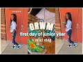 GRWM: First Day Of School (junior year) + mini vlog | Headlines2