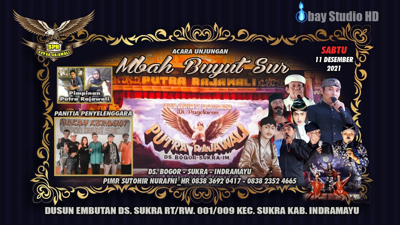 🔴[LIVE] SANDIWARA PUTRA RAJAWALI [Si Raja Satoan] || Embutan Sukra_11 Des 2021 