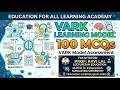 VARK Model| 100 MCQs | VARK Assessment |VARK Model Questions| Pedagogy | JST | STS Pedagogy