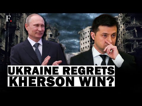 Ukraine Caught in Tough Spot in Kherson After Russia Withdrawal | Russia Ukraine War
