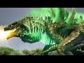 GOLDEN GODZILLA VS MECHA SPINO + MECHA T.REX!!! - ARK Survival Evolved Modded