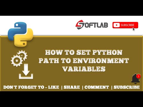 #8 How to Set Python Path to Environment Variables Step by Step - Python Tutorial for Beginners