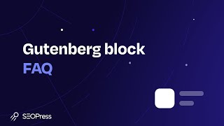 How to use "FAQ" block with Gutenberg
