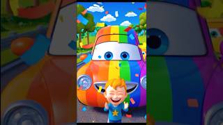 Learn Numbers 1-10with Colorful ToyCars | Fun Counting for Kids |Rhymes & Kids SongsNursery #shorts