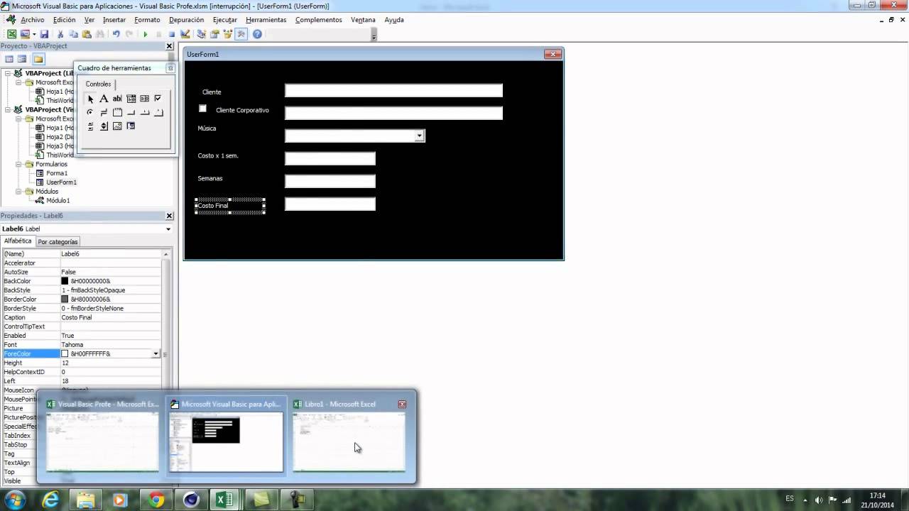 video tutorial de Intoducción a Visual basic - YouTube