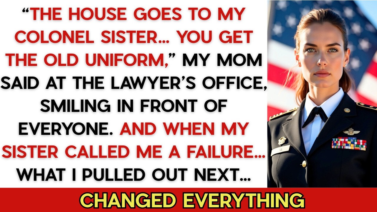 My Sister Left Me Only an Old Uniform—Inside Was the Key to a $2M Hidden Estate.