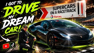 Driving the Legendary Lamborghini Huracan on the Track