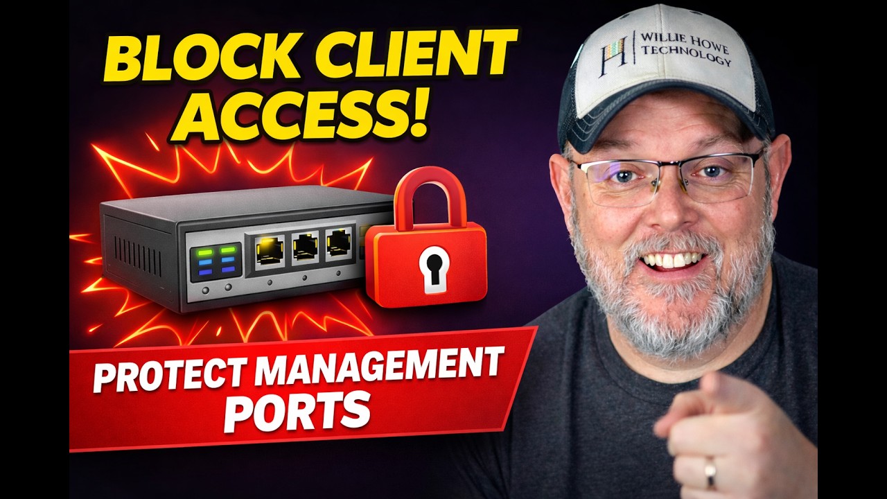 Block Client Access to Gateway Management Ports! - YouTube
