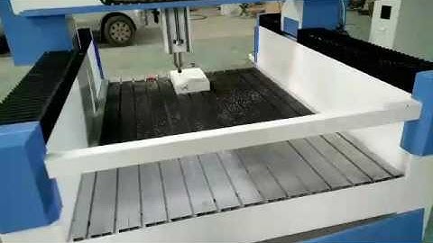 ACCTEK high Z axis cnc router engraving cutting machine AKM1212,test video for Mike.