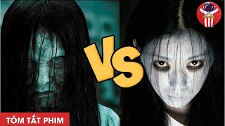 Review phim Kinh dị - Cuộc Đấu Trí Giữa 2 Con Ma Sadako vs. Kayako l Chúa Tể Các Loài Phim