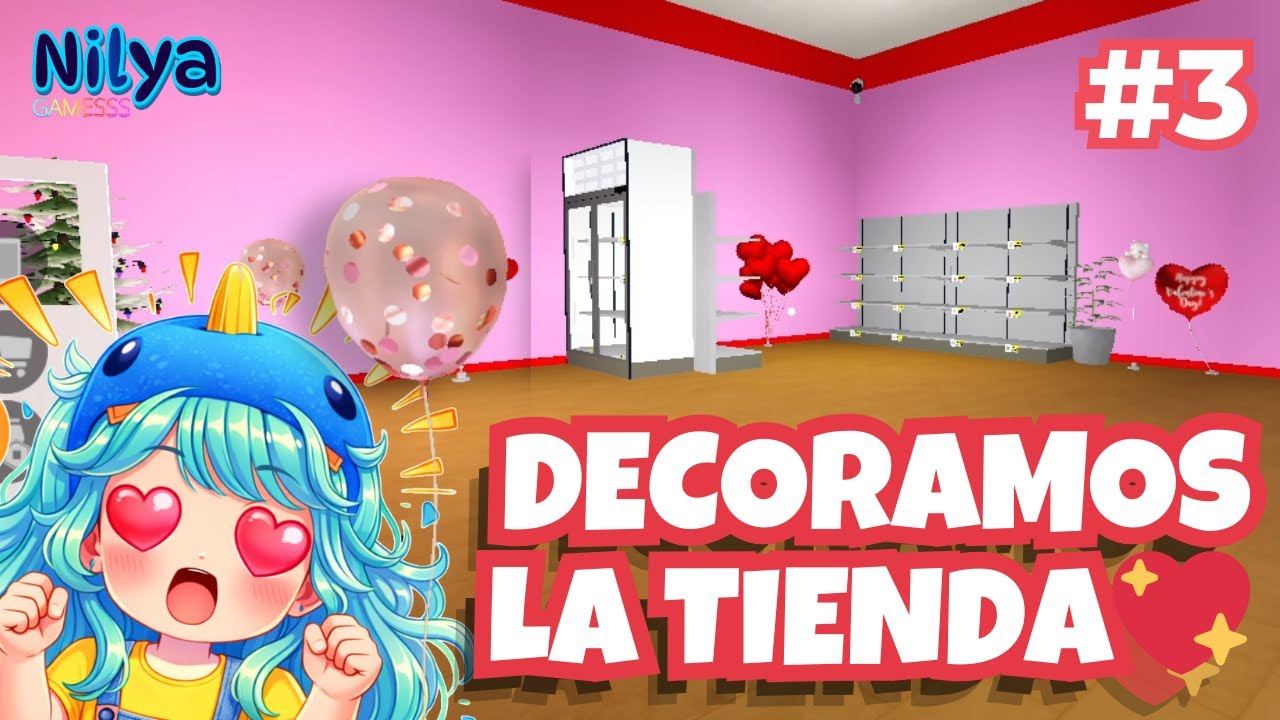 DECORAMOS LA TIENDA PARA SAN VALENTÍN💖 | EP. 3 | ROBLOX