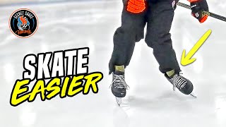 How To Skate Faster and Use Less Effort in Hockey