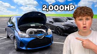 Taking A 2,000HP Yaris To A Car Meet