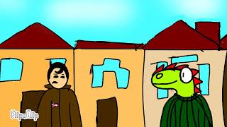 Bro visited his friend (meme)