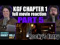 ROCKY INTRO FIGHT SCENE | KGF Chapter 1 full movie reaction | Kannada | PART 5