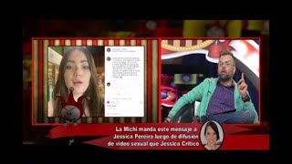 La Michi manda este mensaje a Jessica Pereira luego de difusión de video sexual que Jessica Criticó