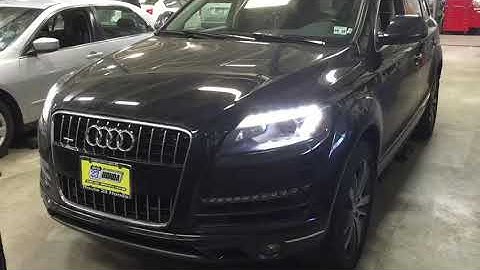 2015 Audi Q7 Remote start system