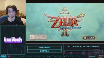 [AGDQ 2021] Zelda: Skyward Sword Any% Speedrun in 1:26:45