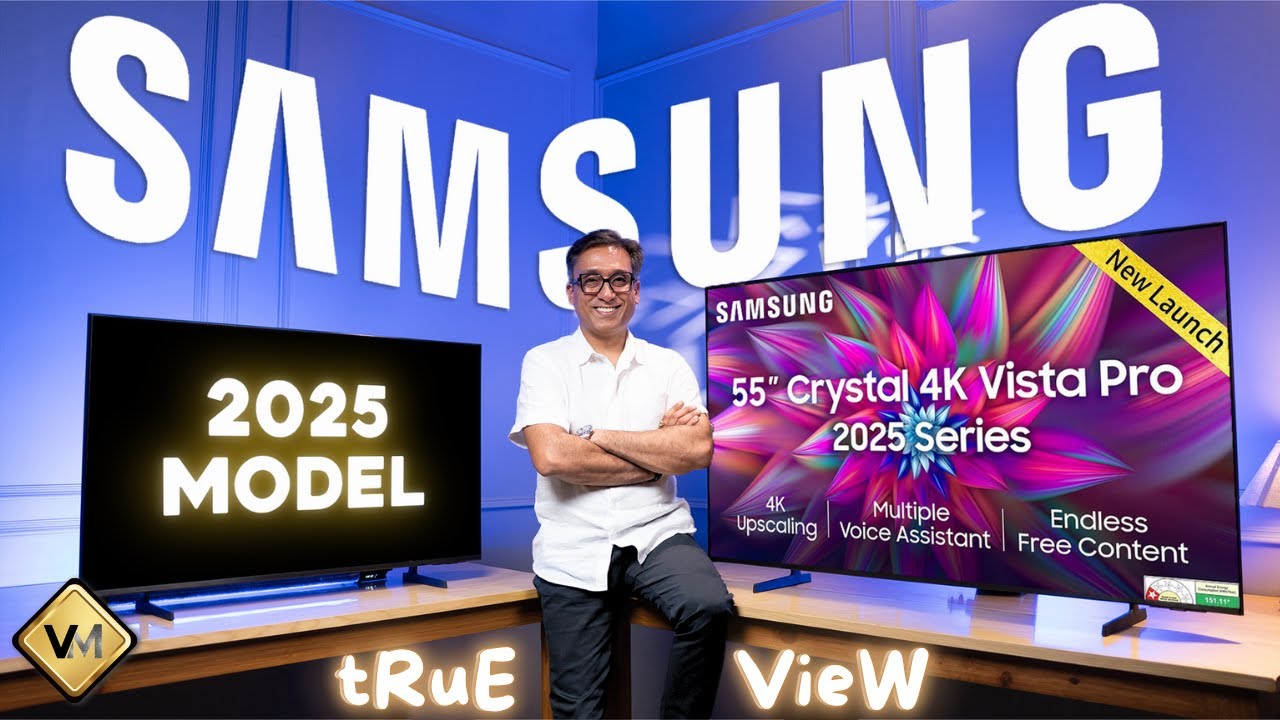 Samsung Crystal 4K Vista Pro TV | Samsung Crystal 4K Vista TV | Best TV 2025