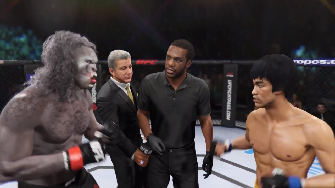 Брюс Ли и Оборотень (ЕА Спортс ЮФС 2)