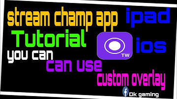 Best gaming app for /ipad /ios | stream champ |U can use custom overlay| Nepali maa