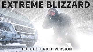 Blizzard Van Life Extreme Winter Camping. The Worst Snow Storm of my Life. Hurricane Force Survival