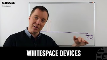 What Are Whitespace Devices? Shure Whiteboard Explains...