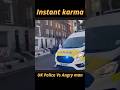 UK Street Chaos: Man Attacks Police Van, Officers Tase Him