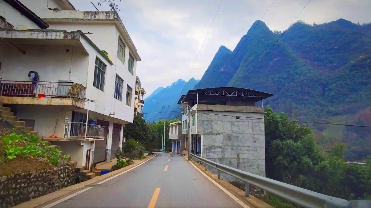美到心醉,重庆深山真实山区农村,城口县大峡谷,风景太震撼了 - YouTube