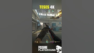 TeSeS Clean 4K Vs Furia💥 | FISSURE Playground 2! #cs2 #gamingshorts