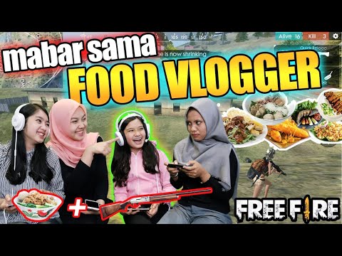 Mabar Free Fire Bareng Food Vlogger Pkueverywhere dan N.A.Y