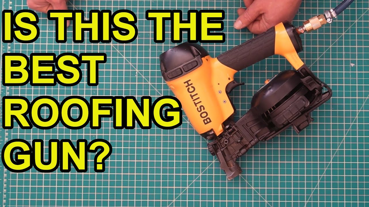 Bostich roofing gun real world use review