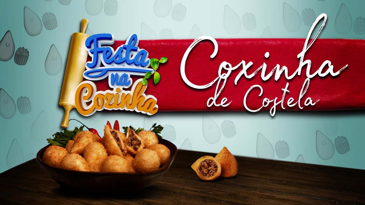 COXINHA DE COSTELA - RECEITA DE MÁQUINA - FESTA NA COZINHA MCI 10
