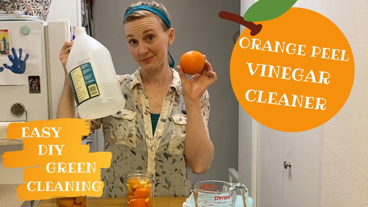 DIY Orange Peel Vinegar Cleaner (and Tips for Using It!) 