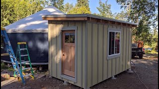Yurt Utility Room and Interior Update