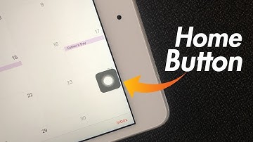 iPad Home Button on Screen - How to Get it