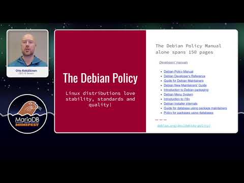 Debian, Ubuntu and MariaDB: post-release quality - Otto Kekäläinen - MariaDB Server MiniFest 2020