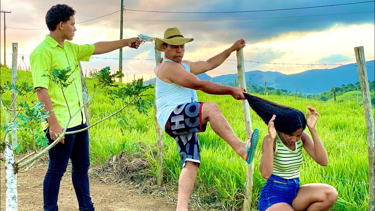 Homem Alcoólatra Maltrata Sua Esposa e se Dar Mal 