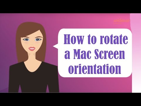 How to Rotate your Mac screen - great for Digital Signage