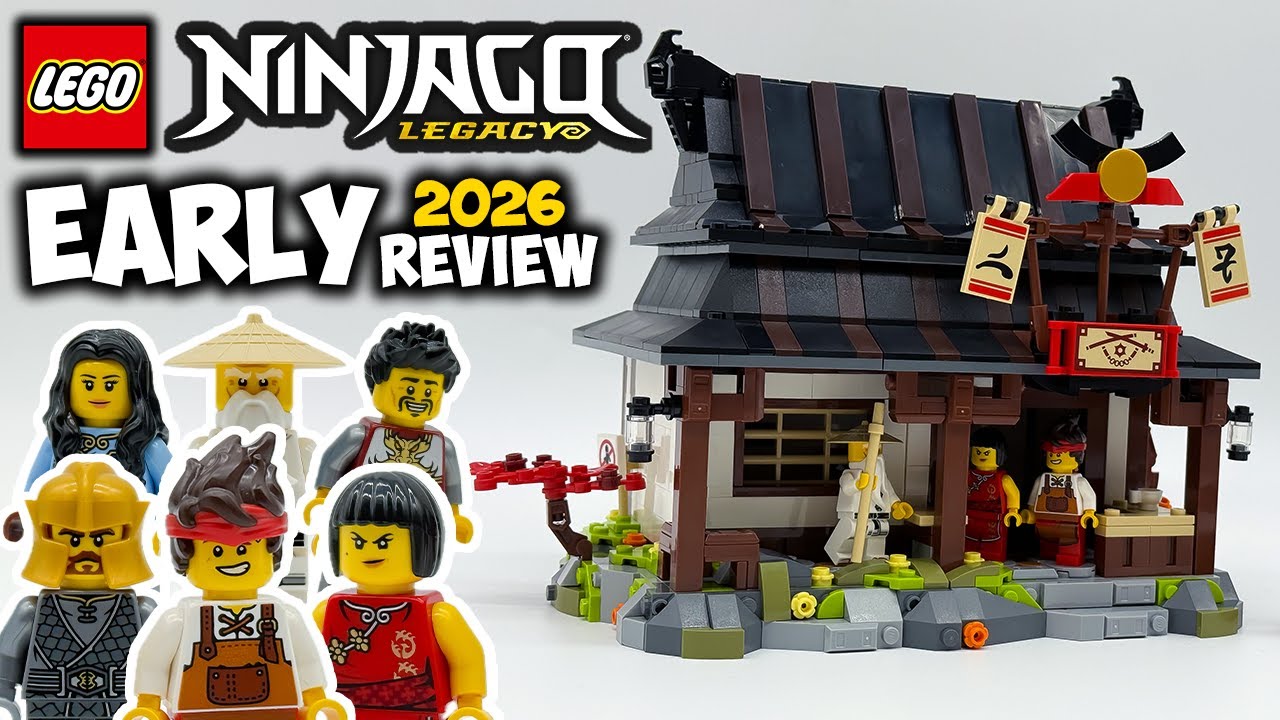 Ninjago Legacy Four Weapons Blacksmith EARLY 2026 Review! Set
